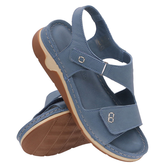 Prophylaktische Klettsandalen für Damen