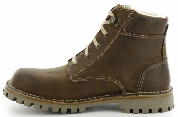 Isolierte Trapperstiefel für Herren im Winter