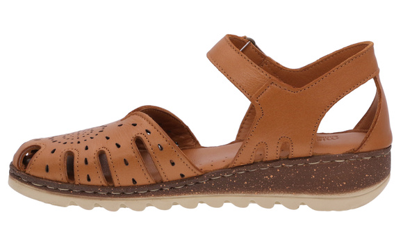 Prophylaxesandalen für Damen mit Vollklettverschluss