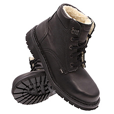 Isolierte Trapperstiefel für Herren im Winter