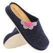 Damenhausschuhe Hausschuhe Filz / herausnehmbare Einlegesohle