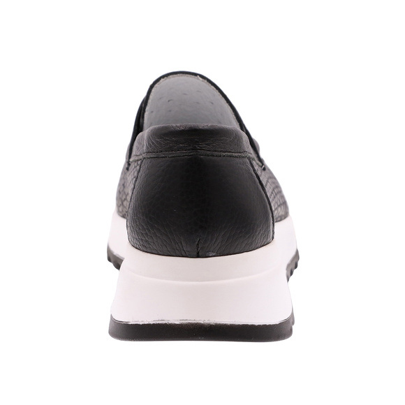 Damenschuhe durchbrochene Mokassins