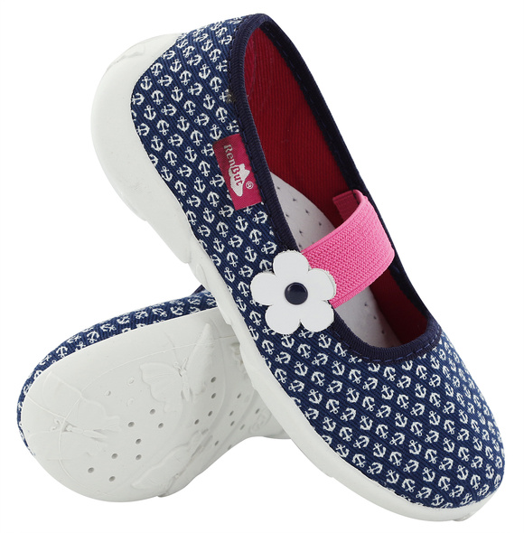 Kinderhausschuhe Textilschuhe mit Gummizug