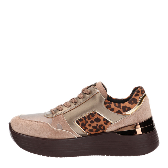 Sportliche Damen-Turnschuhe mit Reißverschluss