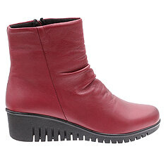 Damen Winterschuhe Stiefeletten mit Reißverschluss