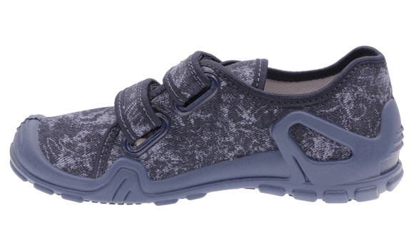 Kinder Hausschuhe Textilschuhe mit Klettverschluss