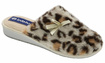 Damen Hausschuhe warme Hausschuhe Leopard Bow