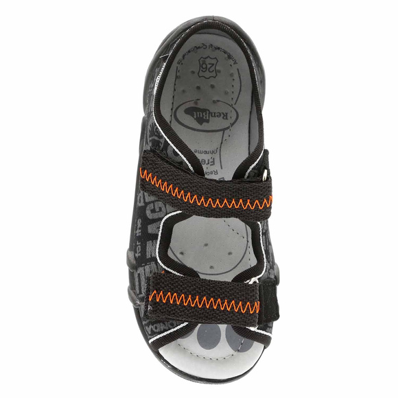 Kinder Textil Hausschuhe Sandalen mit Klettverschluss