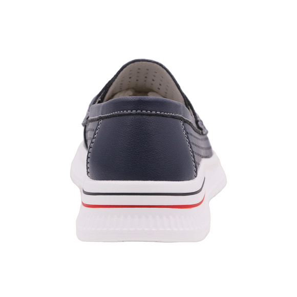 Damenschuhe durchbrochene Mokassins