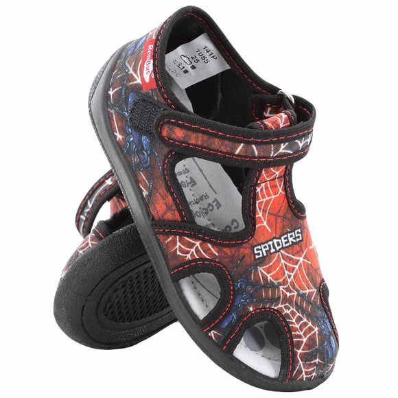 Kinder Hausschuhe Textilschuhe mit Klettverschluss