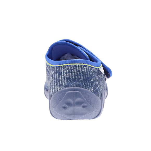 Kinder Hausschuhe Textilschuhe mit Klettverschluss