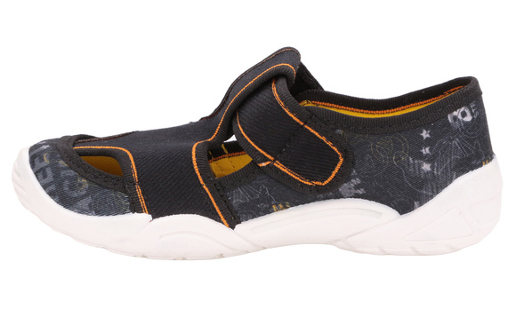 Kinder Hausschuhe Textilschuhe mit Klettverschluss