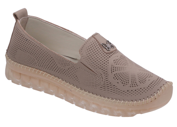 Damenschuhe Mokassins flexible Sohle