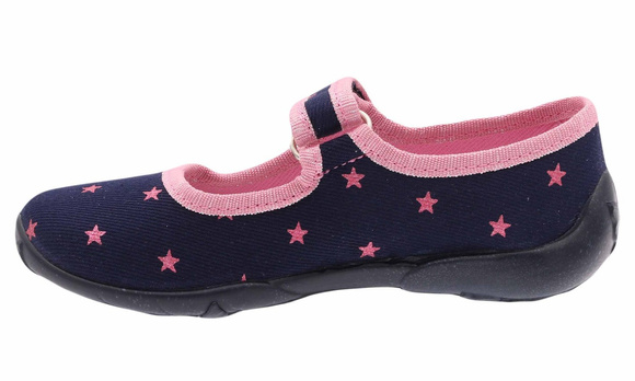 Kinder Hausschuhe Textilschuhe mit Klettverschluss