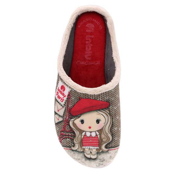 Damen Hausschuhe Hausschuhe Puppe