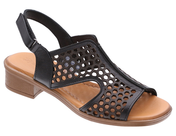 Durchbrochene Damensandalen