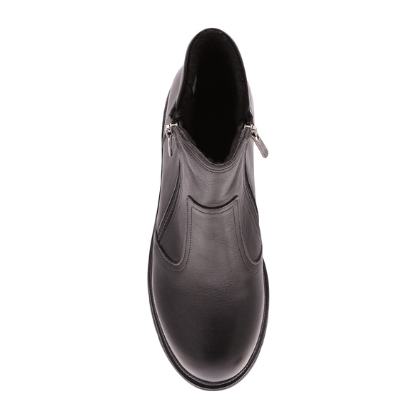 Damen Winterschuhe Stiefeletten mit Reißverschluss