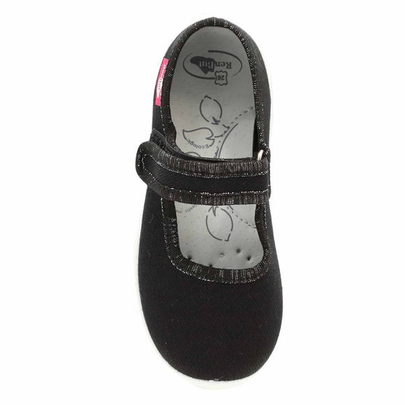 Kinder Hausschuhe Textilschuhe mit Klettverschluss