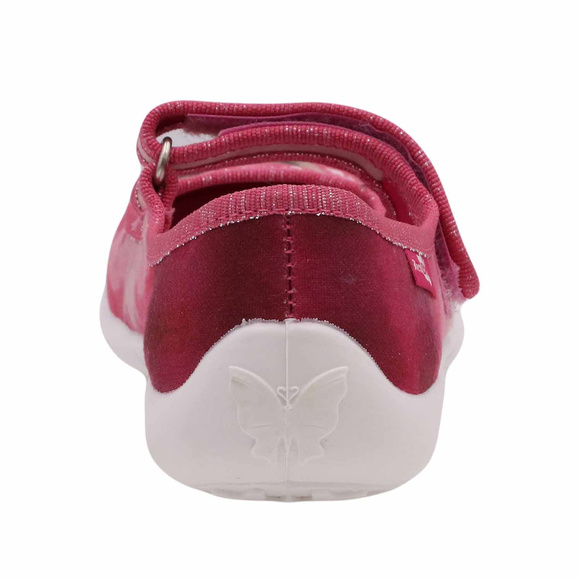 Kinder Hausschuhe Textilschuhe mit Klettverschluss