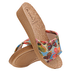 Damen Hausschuhe Hausschuhe Flip Flops auf Kork