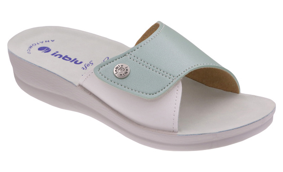 Medizinische Damen-Flip-Flops ohne Zehen, mit Klettverschluss