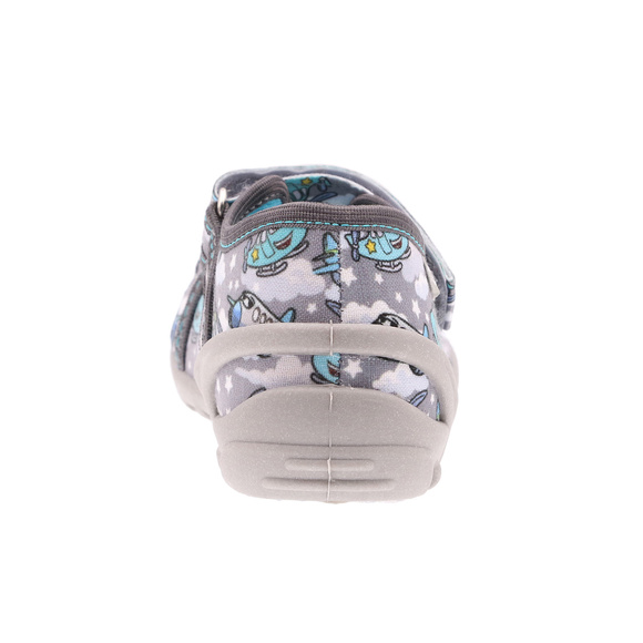 Kinder Textil Hausschuhe, Klettsandalen