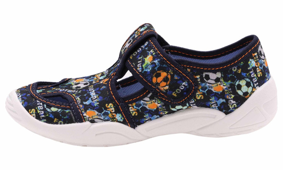 Kinder Hausschuhe Textilschuhe mit Klettverschluss