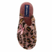 Damen Hausschuhe warme Hausschuhe Leopard Bow