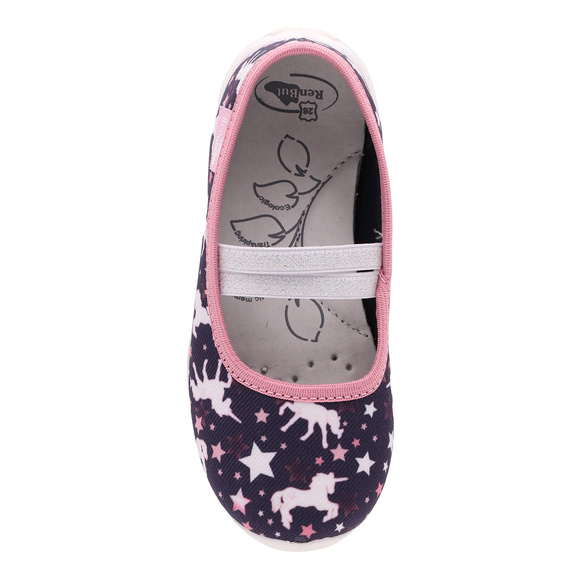 Kinderhausschuhe Textilschuhe mit Gummizug