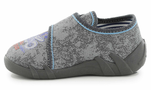 Kinder Hausschuhe Textilschuhe mit Klettverschluss