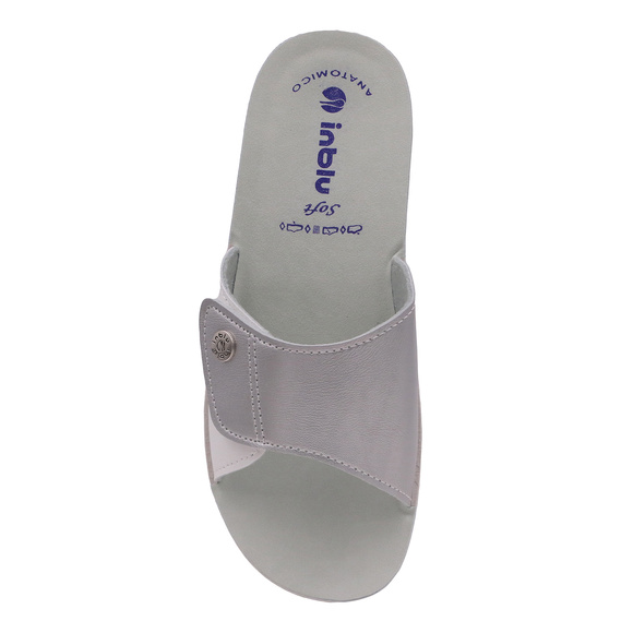 Medizinische Damen-Flip-Flops ohne Zehen, mit Klettverschluss