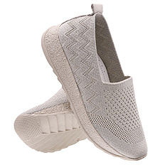Damenschuhe elastische Slipper