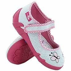 Kinder Hausschuhe Textilschuhe mit Klettverschluss