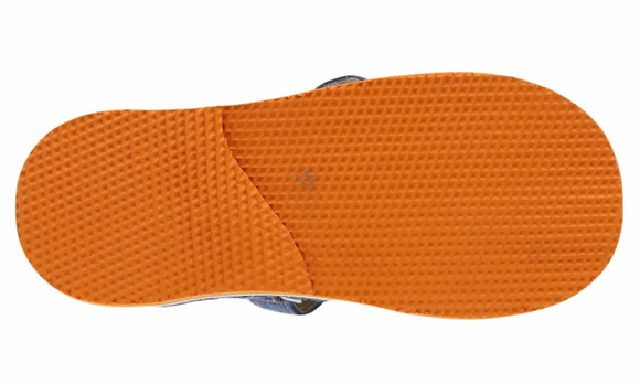 Kinder-Schutzpantoffeln mit Thomas-Absatz mit Klettverschluss