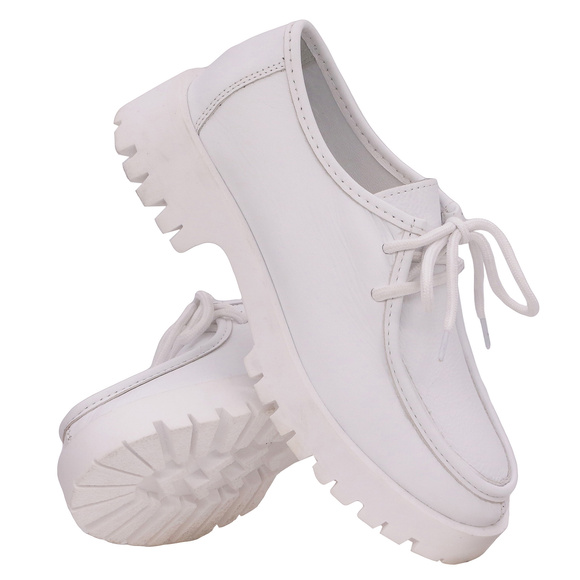 Damenschuhe Schnürmokassins