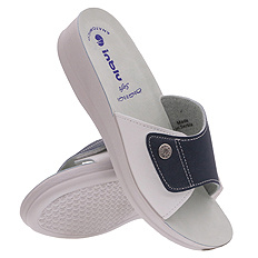 Medizinische Damen-Flip-Flops ohne Zehen, mit Klettverschluss