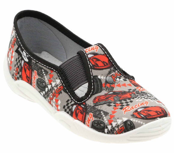 Kinderhausschuhe Textilschuhe mit Gummizug