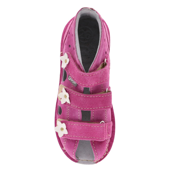 Kinder-Schutzpantoffeln mit Thomas-Absatz mit Klettverschluss