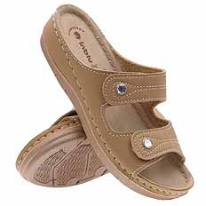 Damen-Schutz-Flip-Flops mit Klettverschluss