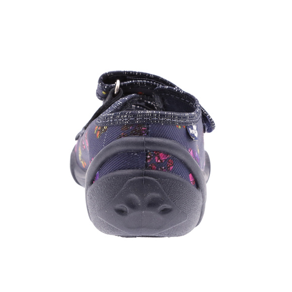 Kinder Textil Hausschuhe Sandalen mit Klettverschluss