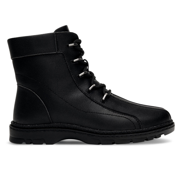 Damen Winterstiefel zum Schnüren mit Reißverschluss