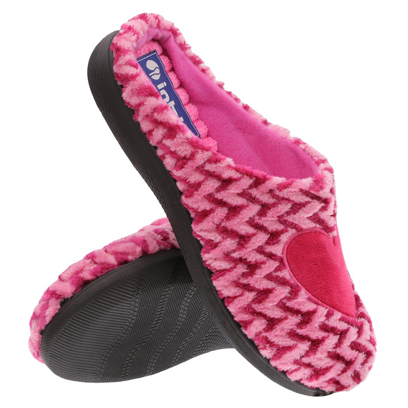 Damen Hausschuhe, Hausschuhe, Massage, Herz