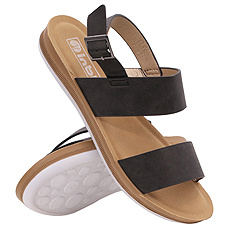 Verstellbare niedrige Sandalen für Frauen