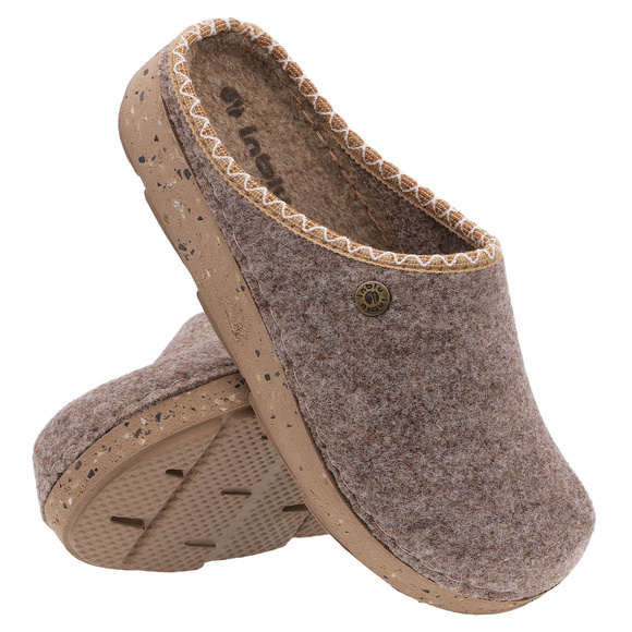 Damenpantoffeln bequeme Hausschuhe Filz