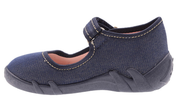 Kinder Hausschuhe Textilschuhe mit Klettverschluss