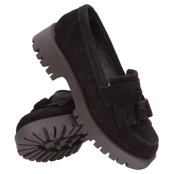 Damenschuhe Schnürmokassins