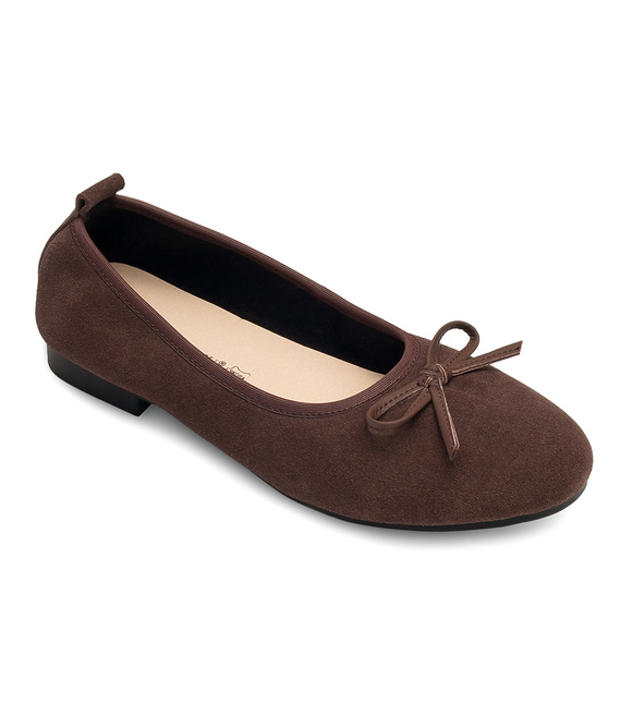 Damenschuhe durchbrochene Ballerinas