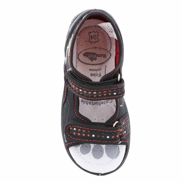 Kinder Textil Hausschuhe, Klettsandalen