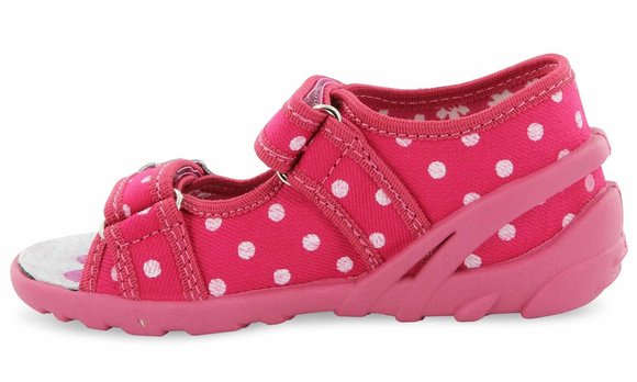 Kinder Textil Hausschuhe, Klettsandalen