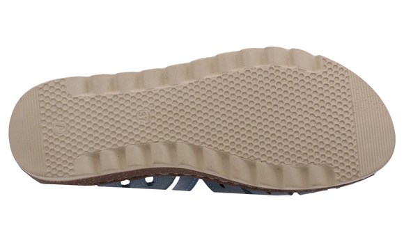 Prophylaxesandalen für Damen mit Vollklettverschluss